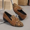 Bow Leopard Print Casual Pumps Women