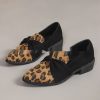 Bow Leopard Print Casual Pumps Women