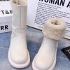 Womens Stylish Non-slip Thick-soled Snow Boots