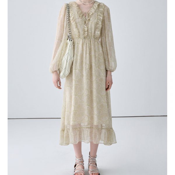 French Retro Dress For Women Summer