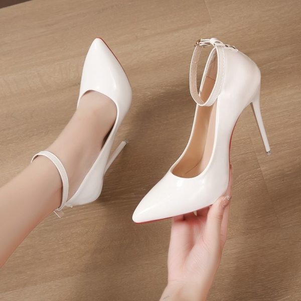 Spring And Autumn High Heels Stiletto Heel Shallow Mouth