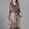 Real Fur One Woman Coat Thickened