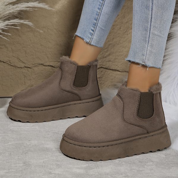 Thickened Snug-fitting Thermal Bread Cotton Boots