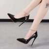 Spring And Autumn High Heels Stiletto Heel Shallow Mouth