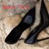 Hotel Work Shoes Women's Black High Heels Stiletto Heel