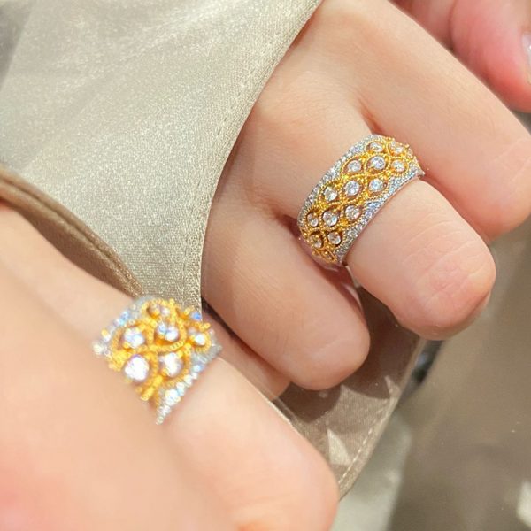 Same Style As On Xiaohongshu Vintage Old Money Ring For Women