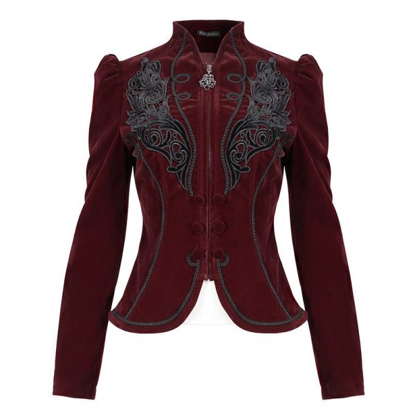 Gothic Magician Performance Womens Coat Jacket