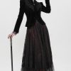 Gothic Magician Performance Womens Coat Jacket