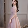 Fashion  Middle Waisted Evening Dress Banquet Style