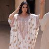 Loose Long Muslim Dress Kaftan With Headscarf