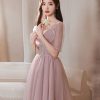 Fashion  Middle Waisted Evening Dress Banquet Style