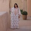 Loose Long Muslim Dress Kaftan With Headscarf