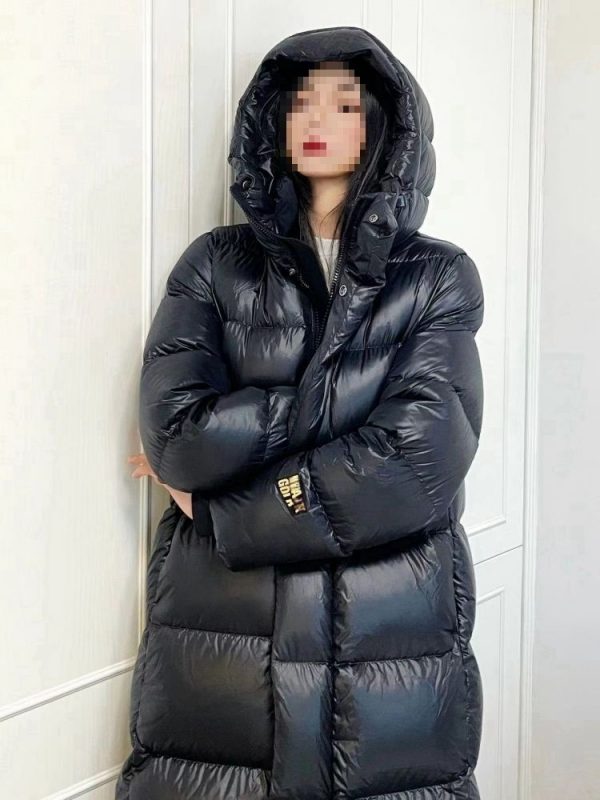 Womens Long Winter Down Jacket