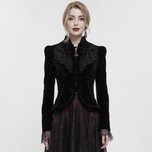 Gothic Magician Performance Womens Coat Jacket